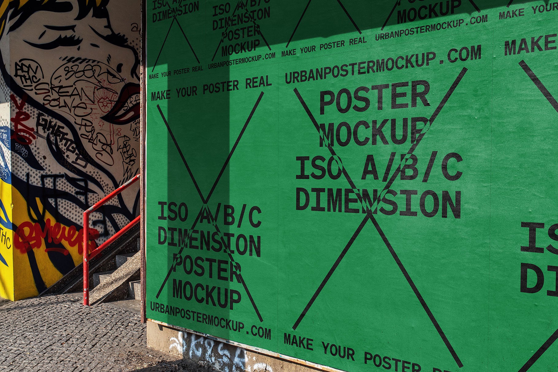 Urban Poster Mockup Vol3