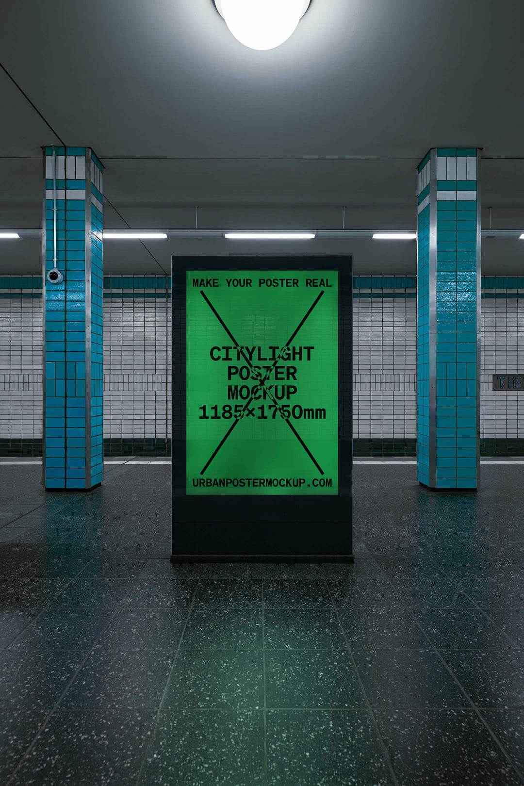 Citylights – Urban Poster Mockup