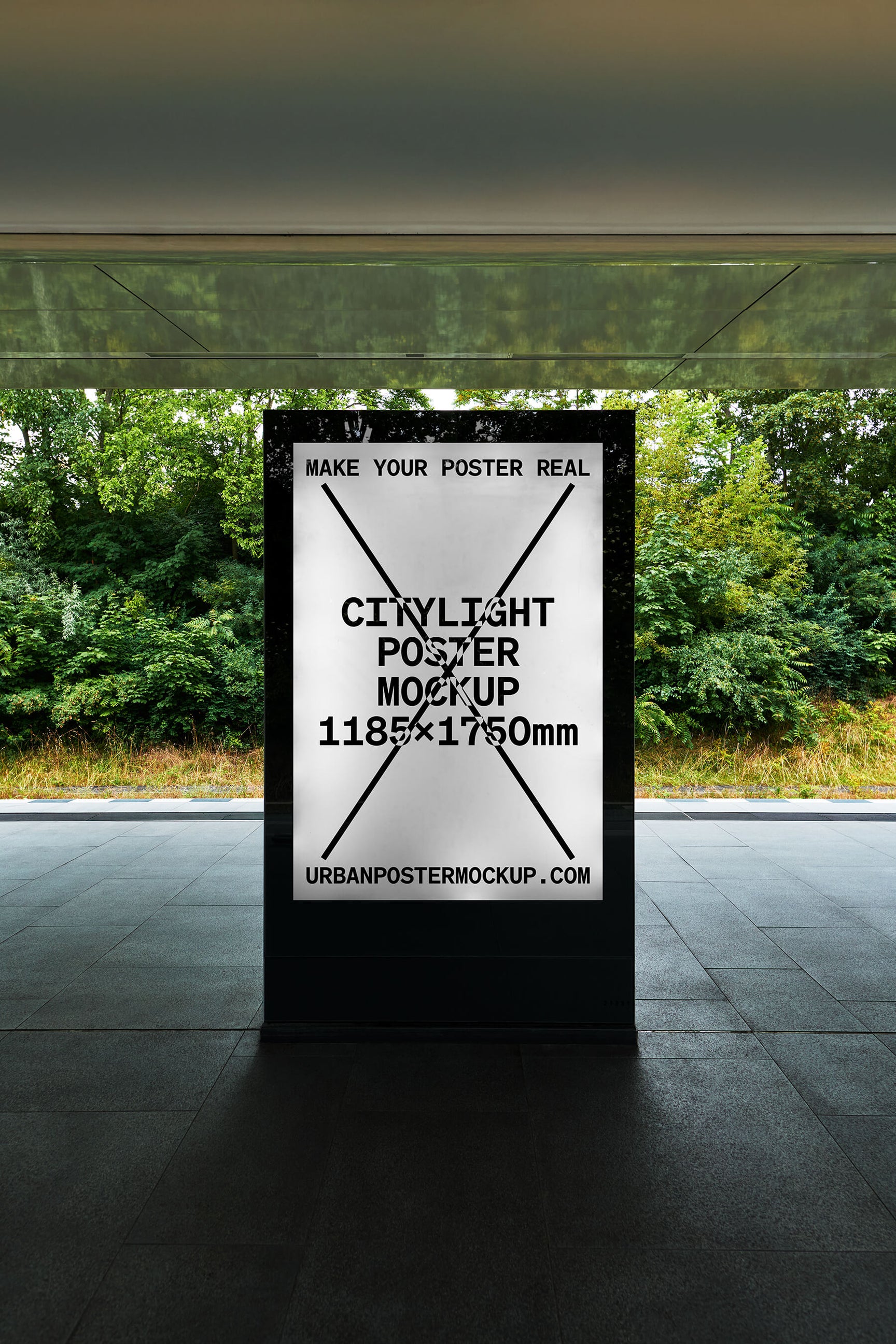 Citylights – Urban Poster Mockup