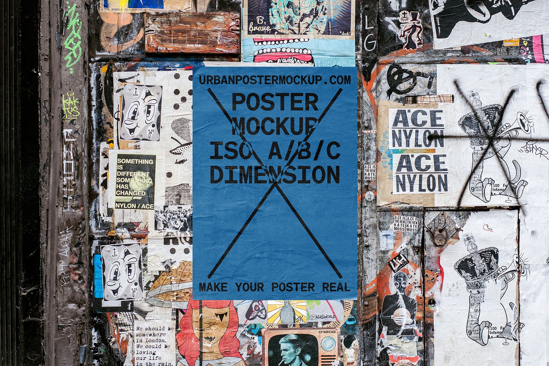 Urban Poster Mockup Vol3