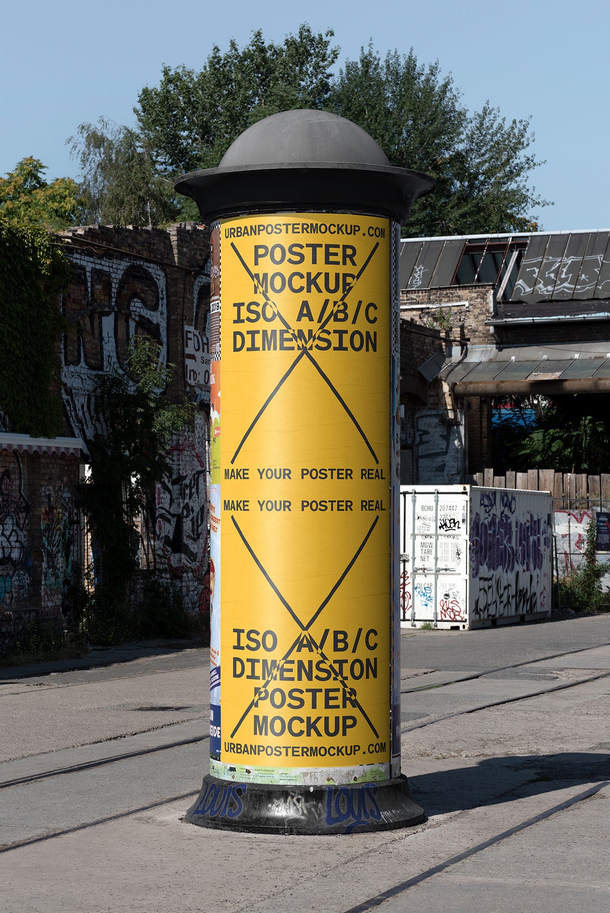 Urban Poster Mockup Vol5