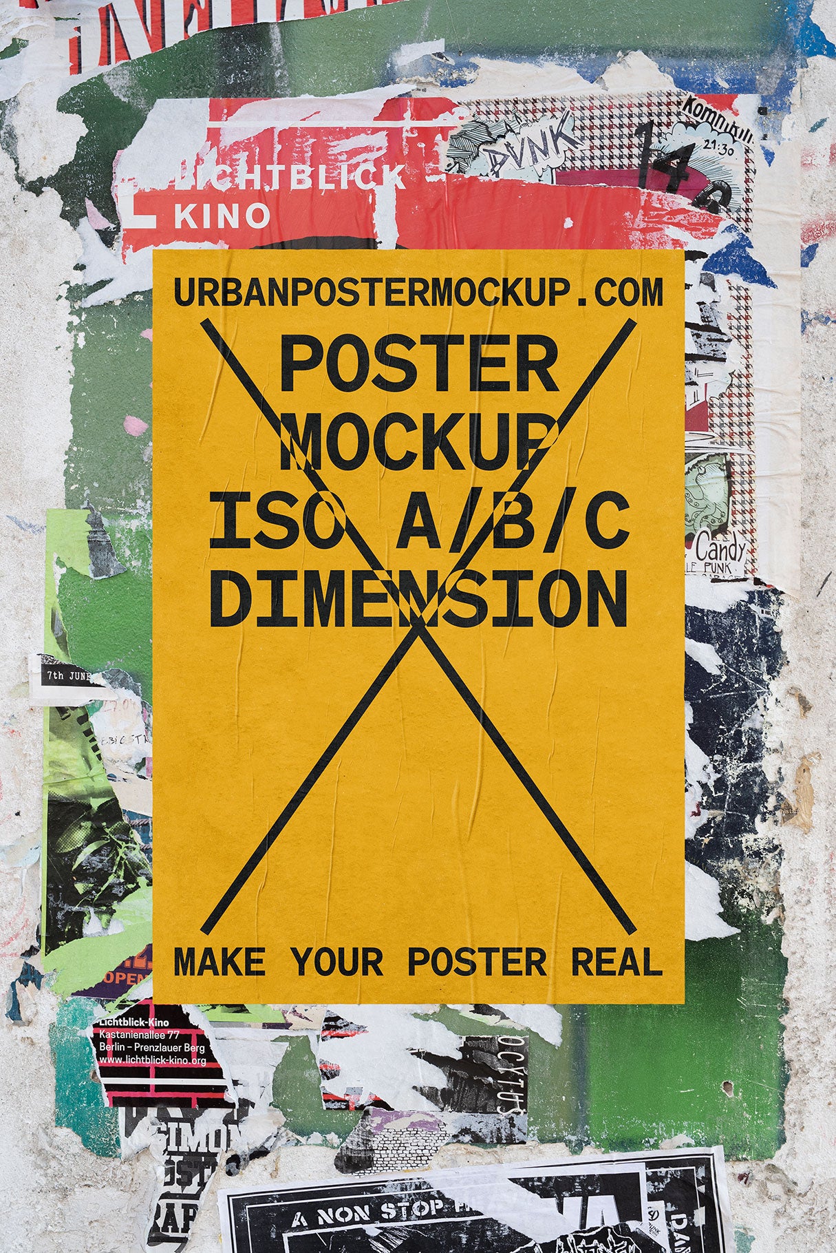 Urban Poster Mockup Vol2